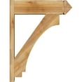 thumbnail image 3 of Ekena Millwork 8"W x 28"D x 36"H Imperial Rough Sawn Arts and Crafts Outlooker, Western Red Cedar, 3 of 4