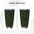 thumbnail image 3 of Haiem Cool Gamepad Printed 20oz Straight Skinny Car Cups With Insulated Cup Sleeve Portable Handle, Sports Travel Coffee Mug, Stainless Steel, Insulated-Without Straw, 3 of 8