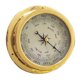 thumbnail image 2 of 4 Pcs Boat Barometer Clock Thermometer Hygrometer Weather Station Set Wall Mounting Type Brass for C, 2 of 5