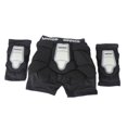 thumbnail image 1 of Pantalones cortos acolchados para esquí, equipo de protección, amortiguadores, impermeables, protector de coxis, almohadillas y guantes para patineta, 1 of 8