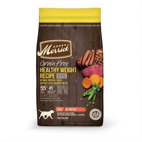 Merrick Grain-Free Healthy Weight Adult Dry Dog Food, 4 lb