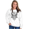 thumbnail image 4 of Land of the Free Because of the Brave Sweatshirt for Men or Women Brisco Brands M, 4 of 6