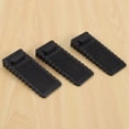 thumbnail image 2 of 12 Pack Door Stopper Rubber Wedge - Sturdy and Stackable Door Stoppers - - Rubber Door Stop Works on All, 2 of 8