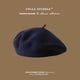 thumbnail image 5 of Qarigey Gorra con costuras finas y línea suave para una apariencia elegante, boina de invierno, boina, sombrero sólido, boina Sombreros azul claro, 5 of 6