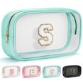 thumbnail image 1 of Neceser de viaje transparente YOOLIFE Initial, azul, 1 of 7