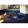 thumbnail image 3 of Astronaut Rug, Trendy Rugs, Runner Rugs, Door Mat Rugs, Modern Rug, Abstract Astronaut Rugs, Gift For The Home Rug, Boy Room Rugs, Kids Rug, 2.6'x5' - 80x150 cm, 3 of 7