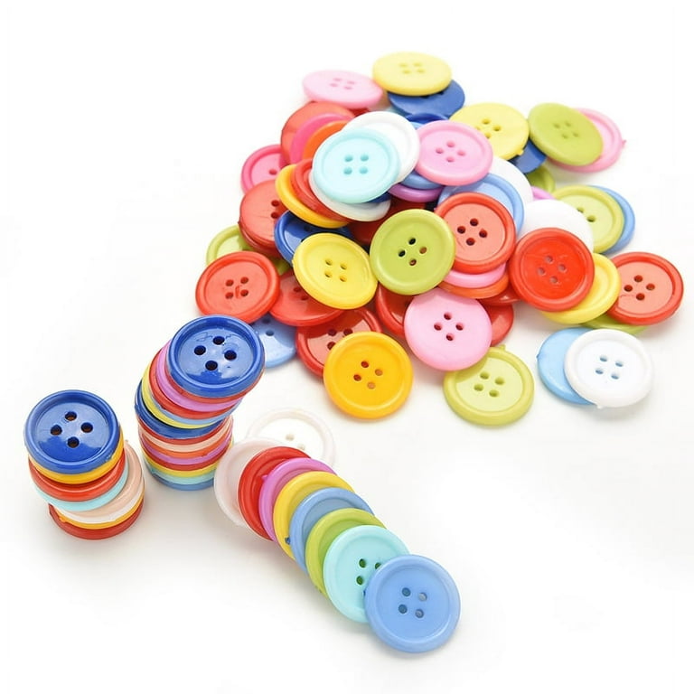 100X Cover Button Kit Metal Handmade Fabric Round Covered Clothing Craft DIY