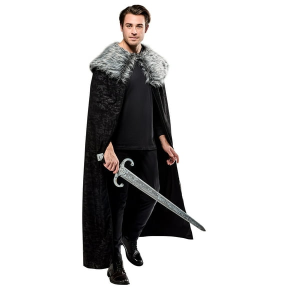 Rubies Northern Warrior Costume Cloak for Adults, Unisex One Size