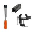 thumbnail image 5 of Vsenkes 3 Pieces Vise Clamp Kits for Golf Club Table Vise Golf Club Calibration Tool Orange, 5 of 9
