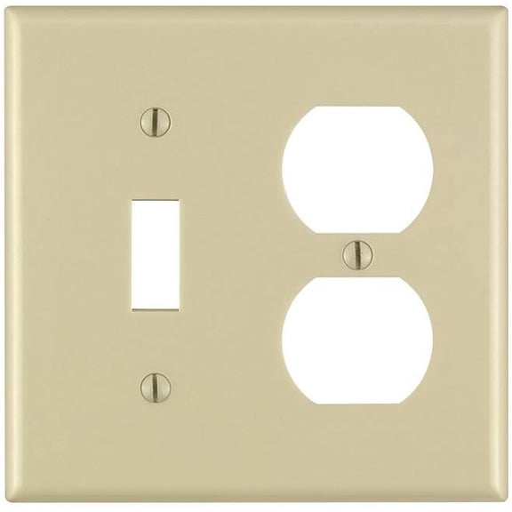 SWITCH/RECP WALPLT IVORY (Pack of 1)