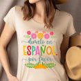 thumbnail image 4 of Dímelo en Español Por Favor T-Shirt – Bilingual Language Teacher Tee, Gold, Size 3XL, 4 of 6
