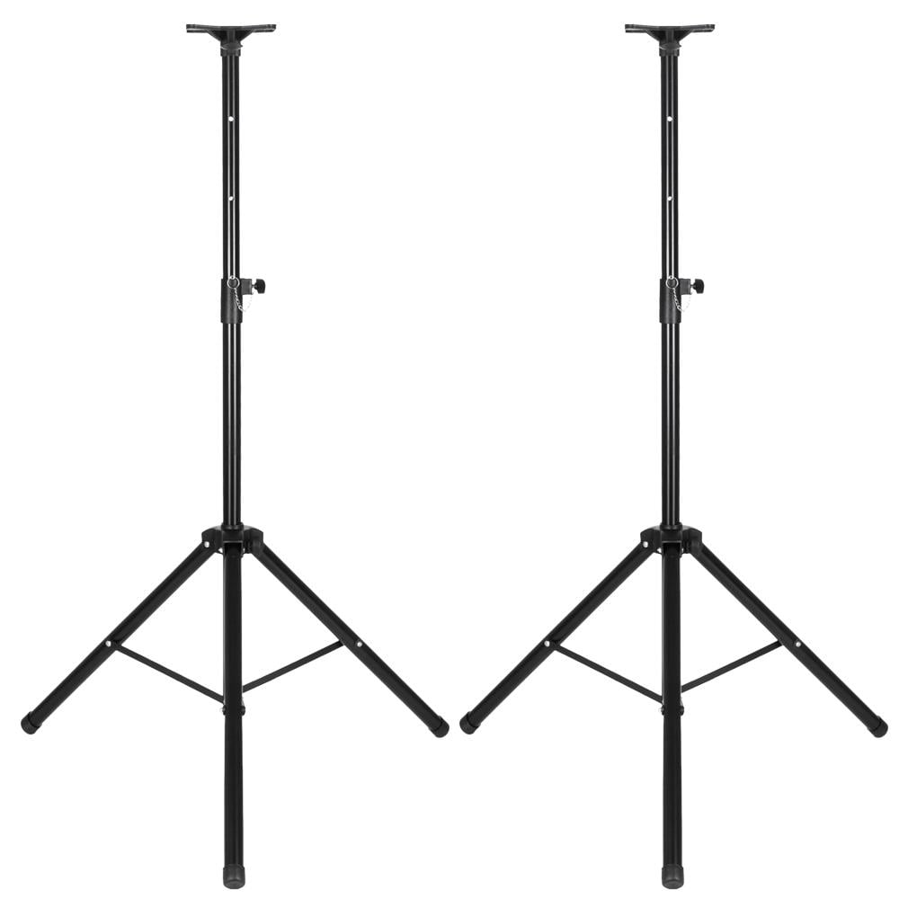 Ktaxon Pair of Adjustable Height DJ PA Speaker Tripod Stand for Strength Security and Light