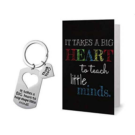 Infinity Collection Teacher Keychain and Card Bundle