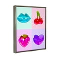 thumbnail image 3 of Stupell Industries Varied Gummy Candies Food & Beverage Painting Gray Floater Framed Art Print Wall Art, 25 x 31, 3 of 9