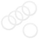 thumbnail image 1 of Uxcell 5-Pack Junta Tórica de Silicona, Φ89 Junta Tórica de 106mm para Reparación de Válvulas de Compresor y Tuberías, 1 of 1