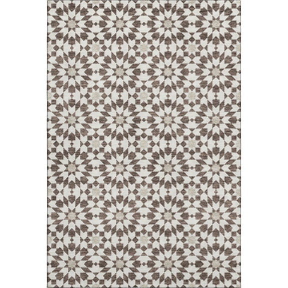Dalyn Rugs Premium Machine Washable Mayfield AMF734 Brown 2'6" x 3'10" Rug