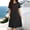 Black, variant on Independence Day Women's Stylish Plus Size Short Sleep Dress Crew Neck Short Sleeve Printed Night Dress Black M