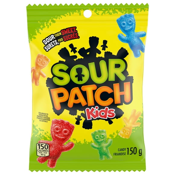 Sour Patch Kids Candy, Sour then Sweet, 150 g
