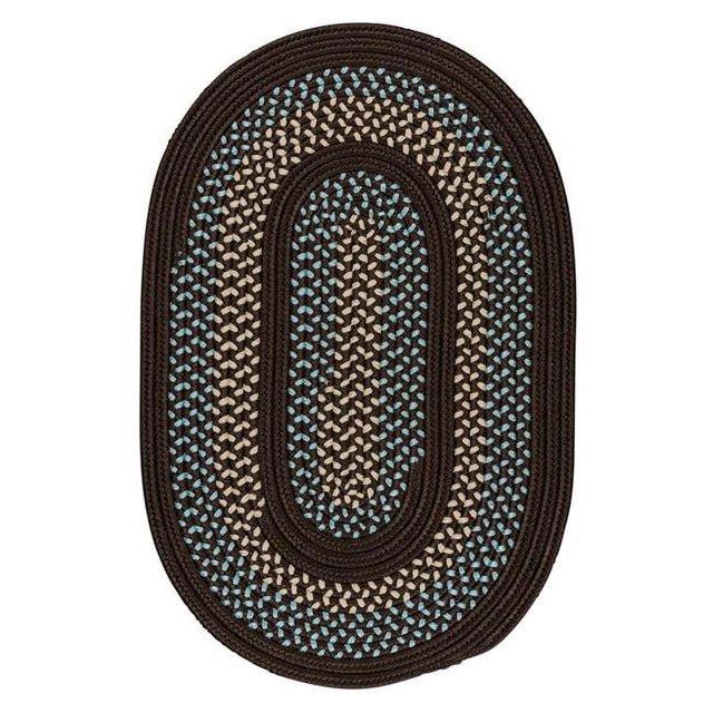 Colonial Mills GT40R072X108 6 x 9 Pi. Tapis Georgetown&44; Fudge Brun