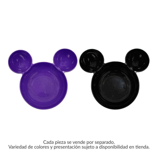 Bowl Disney Mickey con Silueta de Mickey de Melamina para Alimentos