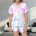 thumbnail image 4 of Ensembles de Pyjama pour Petites Filles, Mode, Chemise Boutonnée, Tenue d'Intérieur, Ensemble de Pyjamas Classique, Pyjama Fille, Taille 6T, 4 of 6