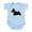 Sky Blue, variant on CafePress - Scott Designs Infant Bodysuit - Baby Light Bodysuit, Size Newborn - 24 Months