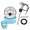 thumbnail image 2 of Fuel Level Gauge Meter 0-190 Ohm With Red Backlight 100-500mm Stainless Steel Marine Fuel Level Gauge Sensor Fit Boat Car ,High Sensitivity & Precision, 2 of 6