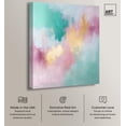 thumbnail image 2 of Pastel Dreams Mist Canvas Colorful Abstract by Art Remedy, Gallery Wrapped, 36 x 45, 2 of 7