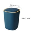 thumbnail image 2 of unbranded Basurero De Abatible Azul Para Hogar Material Ecológico Y Sin Olores Uso, 2 of 8