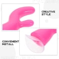 thumbnail image 3 of unbranded 2Ud Accesorios De Cuernos Para De Motocicleta En Plástico Rosa Con Ventosa Para, 3 of 8