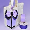 thumbnail image 7 of Gwen Studios 1.5" Purple Grosgrain Ribbon, 7 yards, 7 of 7