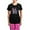 With Pink Pant, variant on CafePress - Kanji Success Pajamas - Women's Short Sleeve Print T-Shirt and Pants Dark Cotton Pajama Set