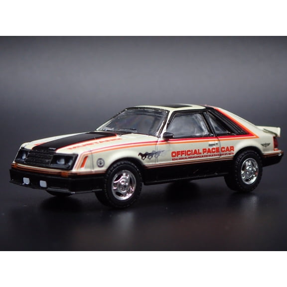 Open Box 1979 79 FORD MUSTANG PACE CAR INDIANAPOLIS 500 RARE 1:64 SCALE DIECAST MODEL CAR