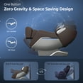 thumbnail image 5 of Costway Full Body Zero Gravity Massage Chair w/SL Track Voice Control Heat Brown, 5 of 12