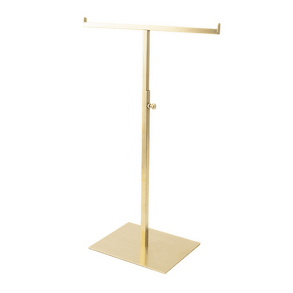 FVDPWYE Purse Display Stand Tabletop Adjustable Height for Dresser Exhibitions Store Gold