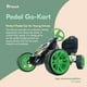 thumbnail image 2 of hauck Sirocco Racing Go Kart con neumáticos de goma de perfil bajo, llanta de 8 radios y marcha sin embrague para juguetes, juegos y vehículos de pedales para niños, 2 of 5