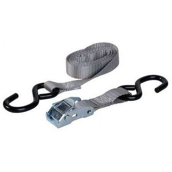 KEEPER 05715-4 Web Strap,Cam Buckle,6ftx1In,400 lb,PK2