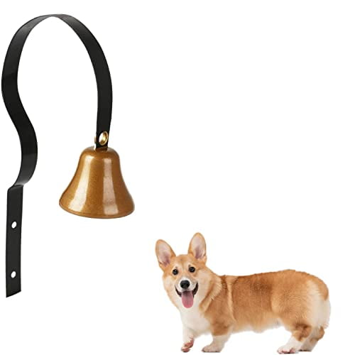 Dog Doorbell,Fixed Metal Dog Doorbell,Dog Bell for Door Potty Training