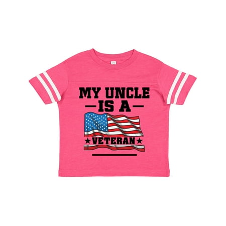 

Inktastic Uncle Military Veteran Gift Toddler Boy or Toddler Girl T-Shirt