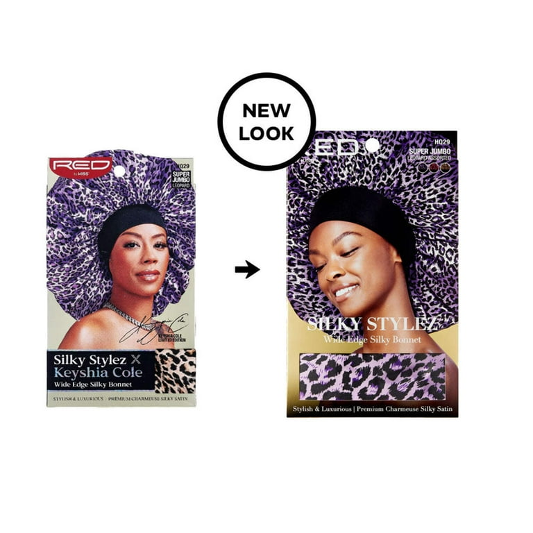 Keyshia Cole X Silky Stylez Wide-Edge Satin Bonnet, Limited