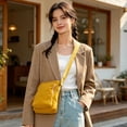 thumbnail image 5 of Crossbody Bag Small Multi Pocket Adjustable Strap Water Resistant Organizer Shoulder Bag Lightweight Daily Use Travel Work Commute Outdoor Essential Bag For Men Women Hands Free Carry, 5 of 6