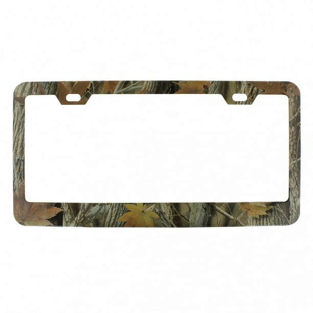Camouflage License Plate Frame Tag Holder Truck Trailer Car Pickup