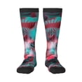 thumbnail image 1 of Fotbe Psychedelic Hairless Cat Calcetas Divertidas Estampadas para Hombre y Mujer, Calcetas de Algodón hasta la Rodilla para Caminar, Correr, Enfermería y Embarazo, 1 of 6