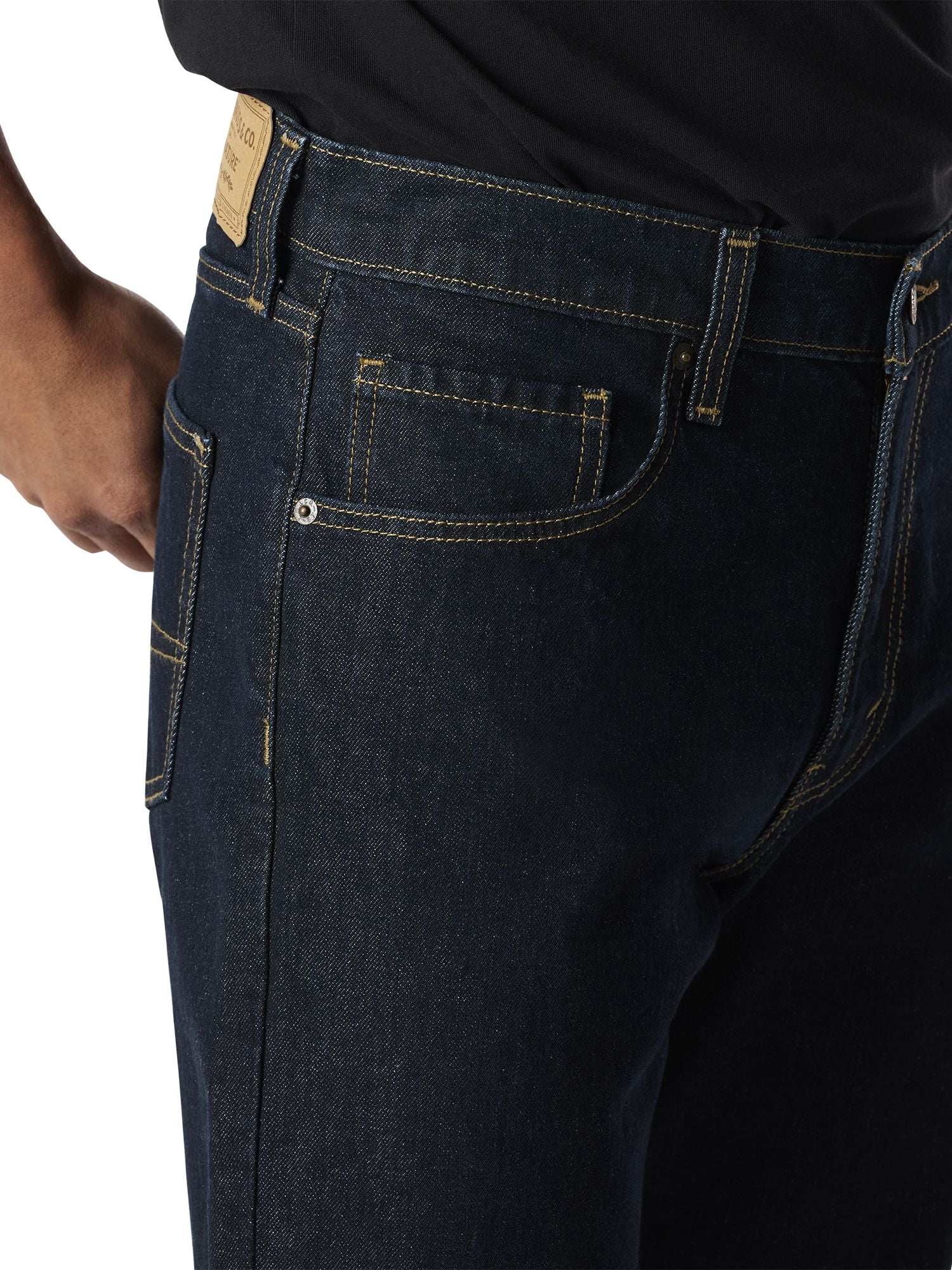 Levi Strauss Signature Men's and Big and Tall Original Relaxed Bootcut Jeans