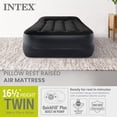 thumbnail image 2 of Matelas Pneumatique Pillow Rest : Fiber-Tech – Format Simple – Pompe Électrique Intégrée – Hauteur de Lit 16,5 Po – Capacité de Charge 300 Lb, 2 of 9