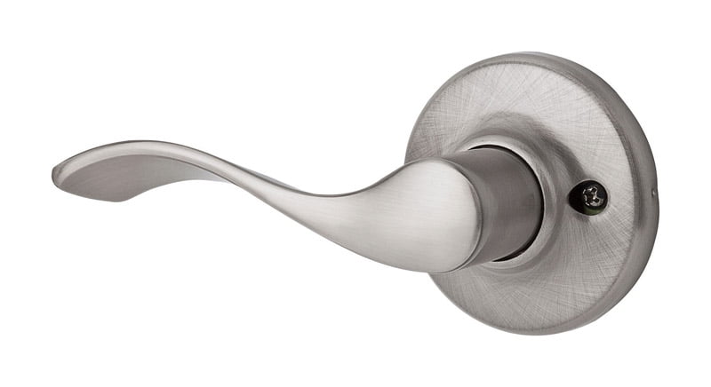 Kwikset Balboa Satin Nickel Steel Dummy Lever 3 Left Handed