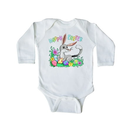 

Inktastic Happy Easter Cute Easter Bilby Gift Baby Boy or Baby Girl Long Sleeve Bodysuit