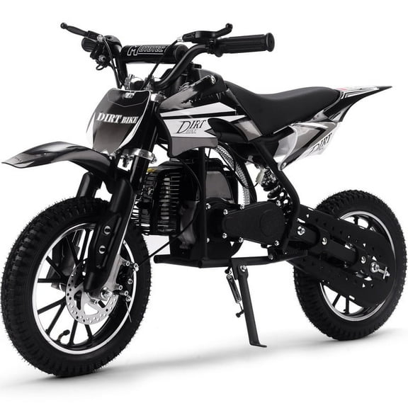 SAY YEAH 50cc Dirt Bike,Powerful Off-Road Dirt Bike for kids,Great Birthday Gift for Boys & Girls,14"tire,Pull Start,Supports 180lbs,Black