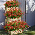 thumbnail image 3 of Flores artificiales Grunyia, eucalipto rojo, 10 paquetes, 3 of 7