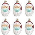 thumbnail image 1 of Pendant Santa Claus with mask, Christmas decorations, Christmas tree decorations Christmas tree Pendant Christmas tree decorations Christmas gifts, 1 of 5